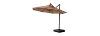 Modular Outdoor 10' Sunbrella® Round Umbrella - Moroccan Cream
