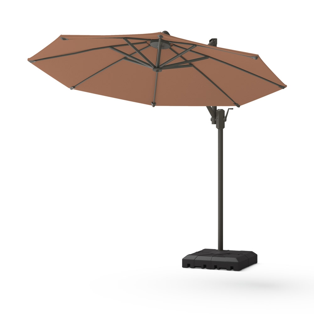 Modular Outdoor 10' Sunbrella® Round Umbrella - Moroccan Cream