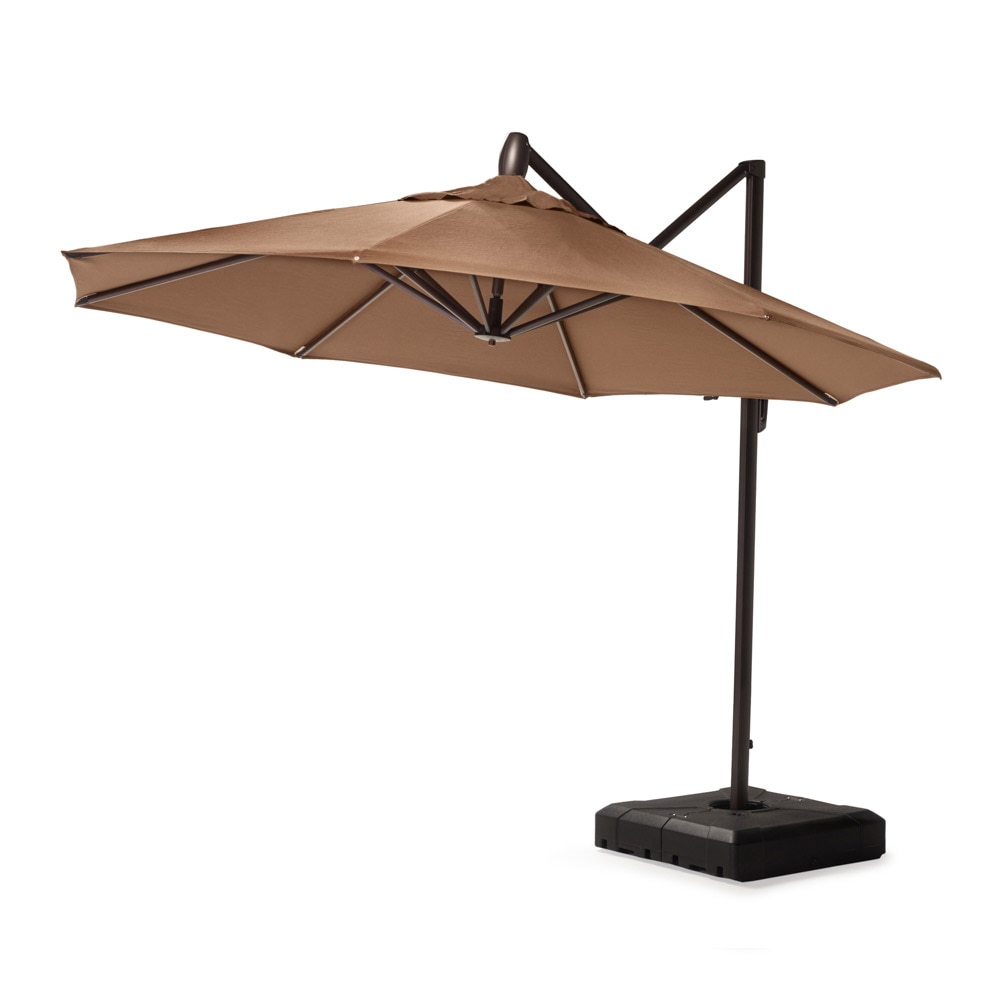 Modular Outdoor 10 Sunbrella® Round Umbrella - Moroccan Cream