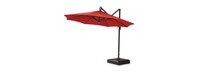 Modular Outdoor 10' Sunbrella® Round Umbrella - Sunset Red