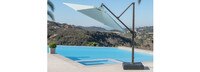 Modular Outdoor 10' Sunbrella® Round Umbrella - Sunset Red