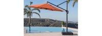 Modular Outdoor 10' Sunbrella® Round Umbrella - Tikka Orange