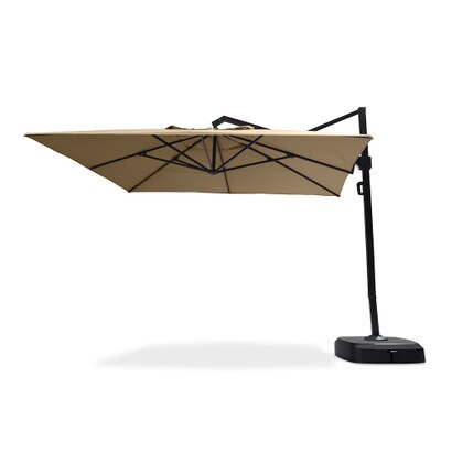 Portofino® Commercial 12ft Sunbrella® Outdoor Umbrella - Heather Beige