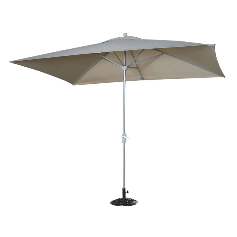 Portofino Comfort Auto-Tilt Dining Umbrella - Taupe Mist