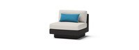 Portofino® Comfort Sunbrella® Outdoor Armless Chair - Dove Gray