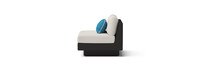 Portofino® Comfort Sunbrella® Outdoor Armless Chair - Dove Gray