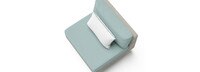Portofino® Comfort Sunbrella® Outdoor Armless Chair - Spa Blue