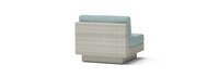 Portofino® Comfort Sunbrella® Outdoor Armless Chair - Spa Blue