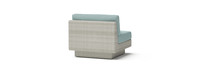 Portofino® Comfort Sunbrella® Outdoor Armless Chair - Spa Blue