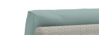 Portofino® Comfort Sunbrella® Outdoor Armless Chair - Spa Blue