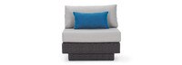 Portofino® Repose Sunbrella® Outdoor Armless Chair - Dove