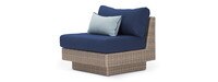 Portofino® Repose Sunbrella® Outdoor Armless Chair - Laguna Blue