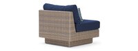 Portofino® Repose Sunbrella® Outdoor Armless Chair - Laguna Blue