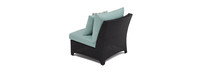 Deco™ Set of 2 Sunbrella® Outdoor Armless Chairs - Bliss Blue