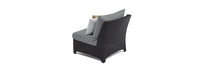 Deco™ Armless Chairs - Charcoal Gray