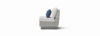 Cannes™ Set of 2 Sunbrella® Outdoor Armless Chairs - Bliss Ink