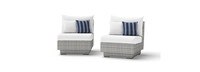 Cannes™ Armless Chairs - Centered Ink