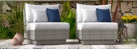 Cannes™ Armless Chairs - Ginkgo Green