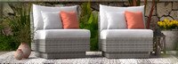 Cannes™ Armless Chairs - Ginkgo Green