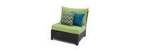 Deco™ Set of 2 Sunbrella® Outdoor Armless Chairs - Ginkgo Green