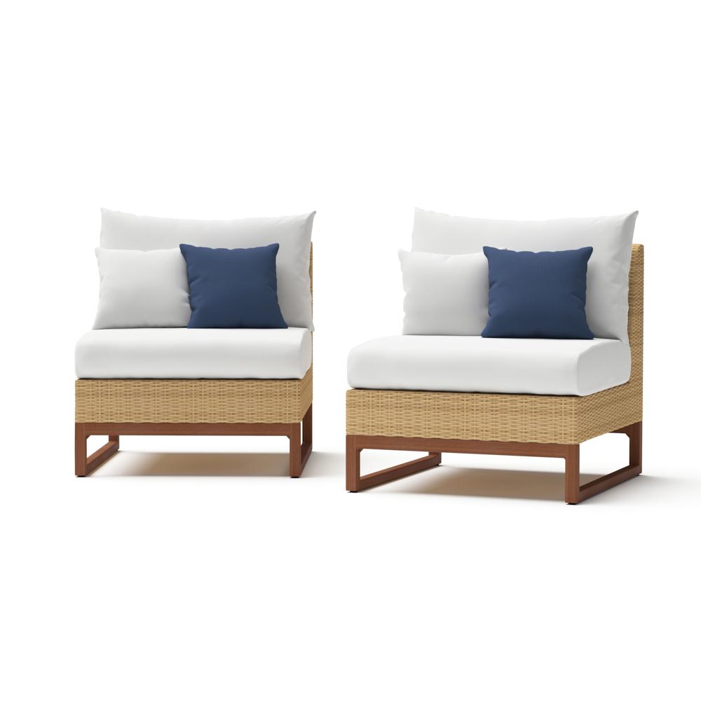 Mili™ Armless Chairs - Bliss Ink