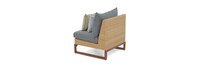 Mili™ Armless Chairs - Charcoal Gray