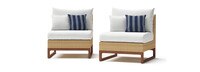 Mili™ Armless Chairs - Centered Ink
