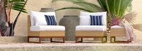 Mili™ Armless Chairs - Centered Ink