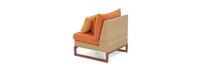 Mili™ Armless Chairs - Tikka Orange