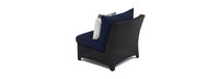 Deco™ Set of 2 Sunbrella® Outdoor Armless Chairs - Navy Blue
