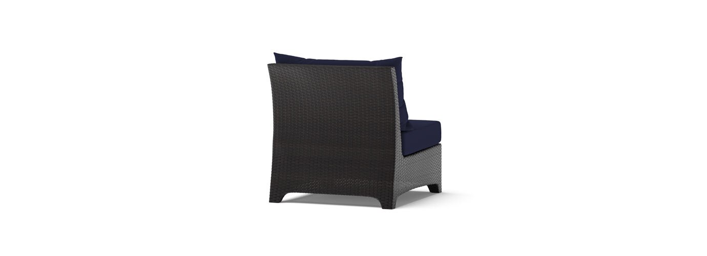Deco™ 2 Piece Sunbrella® Outdoor Armless Chairs - Navy Blue