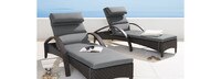 Barcelo™ Outdoor Patio Chaise Lounge Chairs - Navy Blue