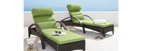 Barcelo™ Outdoor Patio Chaise Lounge Chairs - Navy Blue