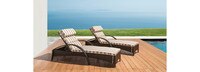 Barcelo™ Outdoor Patio Chaise Lounge Chairs - Navy Blue