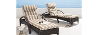 Barcelo™ Outdoor Patio Chaise Lounge Chairs - Navy Blue