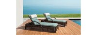 Barcelo™ Outdoor Patio Chaise Lounge Chairs - Navy Blue