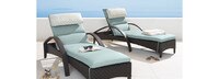 Barcelo™ Outdoor Patio Chaise Lounge Chairs - Navy Blue
