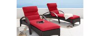 Barcelo™ Outdoor Patio Chaise Lounge Chairs - Navy Blue