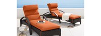 Barcelo™ Outdoor Patio Chaise Lounge Chairs - Navy Blue
