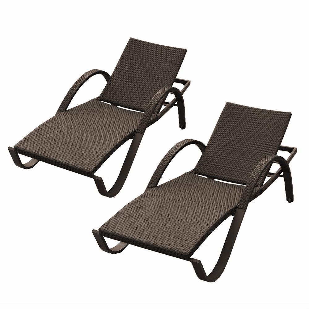Deco™ Set of 2 Outdoor Chaise Lounges