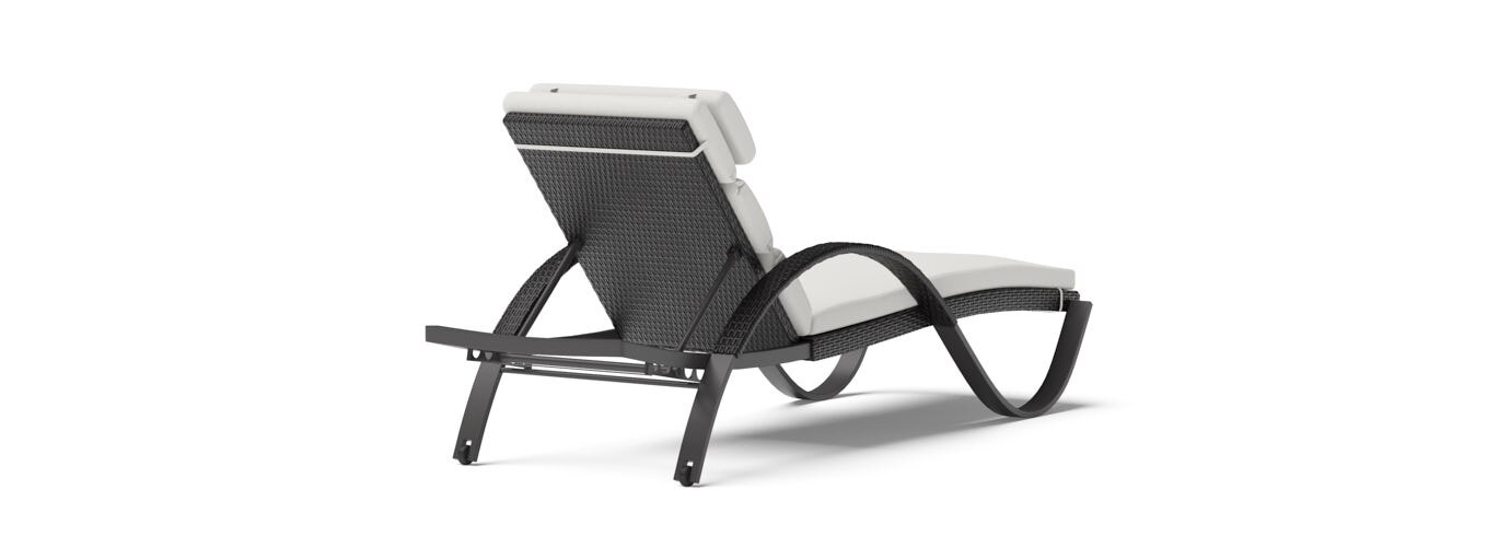 Deco™ 2 Piece Sunbrella® Outdoor Chaise Lounges - Bliss Linen