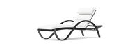 Deco™ 2 Piece Sunbrella® Outdoor Chaise Lounges - Bliss Linen
