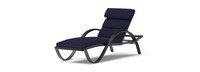 Deco™ 2 Piece Sunbrella® Outdoor Chaise Lounges - Navy Blue