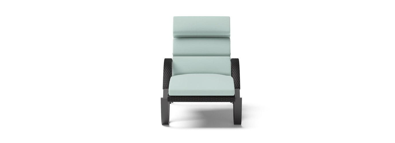 Deco™ 2 Piece Sunbrella® Outdoor Chaise Lounges - Spa Blue