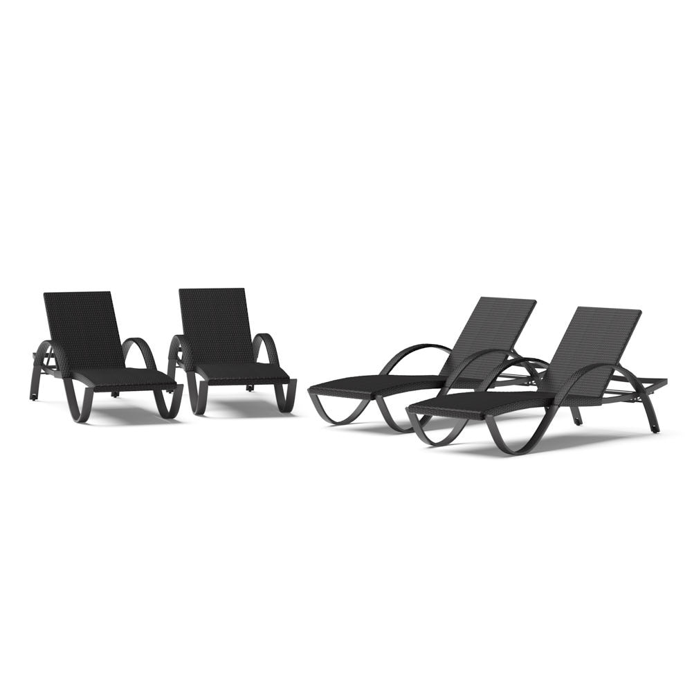 Deco™ 4 Piece Sunbrella® Outdoor Chaise Lounges