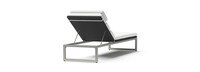 Milo™ Espresso Chaise Lounges - Bliss Linen