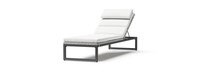 Milo™ Gray Set of 2 Sunbrella® Outdoor Lounges - Bliss Linen