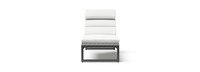 Milo™ Gray Set of 2 Sunbrella® Outdoor Lounges - Bliss Linen