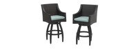 Deco™ Swivel Barstool 2pk - Bliss Blue