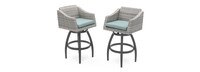 Cannes™ Swivel Barstool 2pk - Bliss Blue